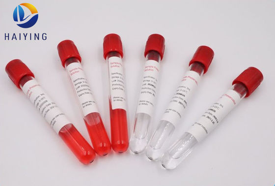 Тест гриппа вируса трубок образца крови окиси этилена 5ml/10ml