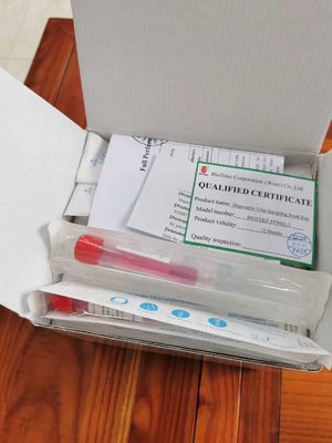 Трубки образца крови теста гриппа вируса